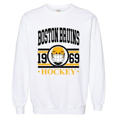 Boston Bruin Hockey Team Supporter Garment-Dyed Sweatshirt