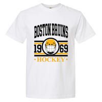 Boston Bruin Hockey Team Supporter Garment-Dyed Heavyweight T-Shirt