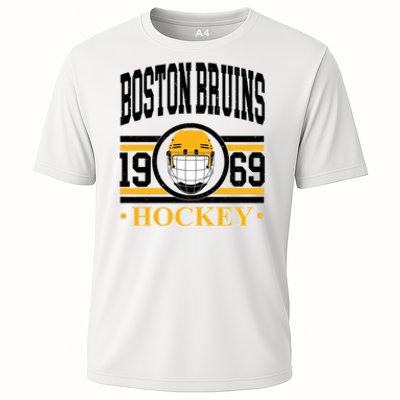 Boston Bruin Hockey Team Supporter Cooling Performance Crew T-Shirt