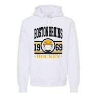 Boston Bruin Hockey Team Supporter Premium Hoodie