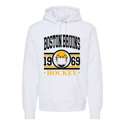 Boston Bruin Hockey Team Supporter Premium Hoodie