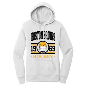 Boston Bruin Hockey Team Supporter Women's Pullover Hoodie