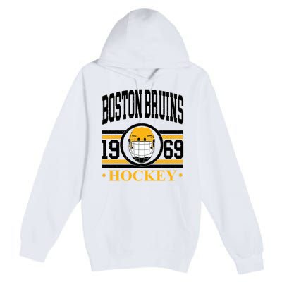 Boston Bruin Hockey Team Supporter Premium Pullover Hoodie