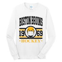 Boston Bruin Hockey Team Supporter Tall Long Sleeve T-Shirt