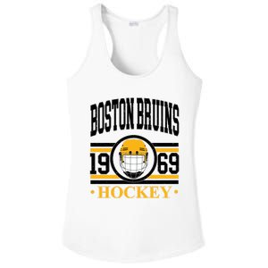 Boston Bruin Hockey Team Supporter Ladies PosiCharge Competitor Racerback Tank