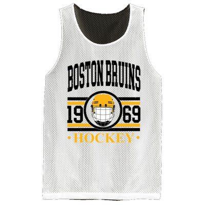 Boston Bruin Hockey Team Supporter Mesh Reversible Basketball Jersey Tank