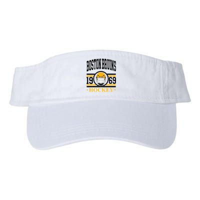 Boston Bruin Hockey Team Supporter Valucap Bio-Washed Visor