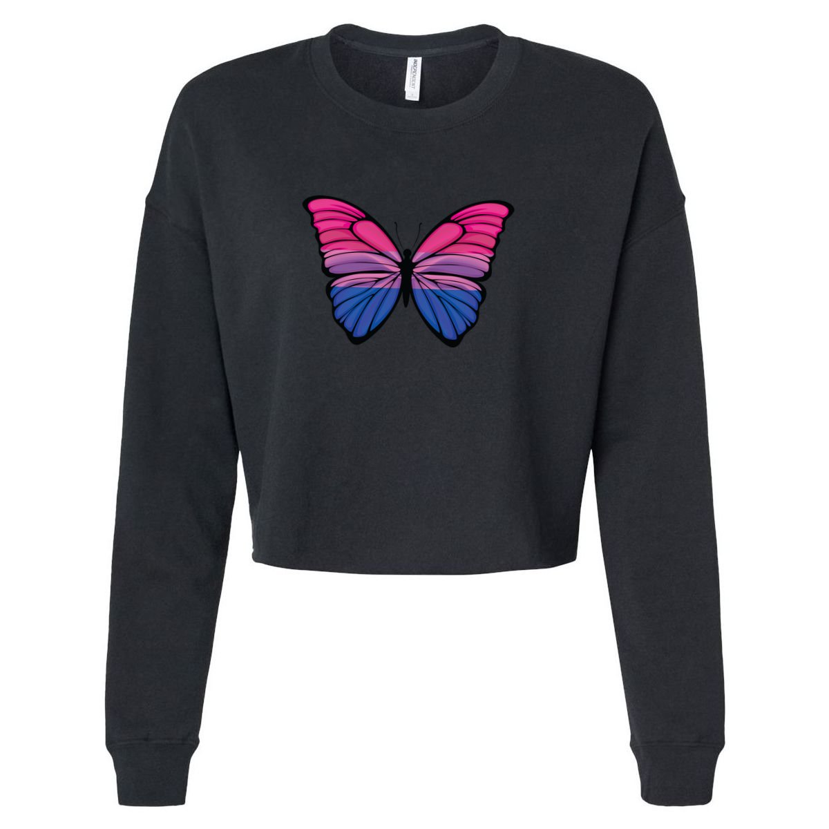 Bisexual Butterfly Hypolimnas Bi Pride Flag Apron