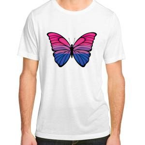 Bisexual Butterfly Hypolimnas Bi Pride Flag Adult ChromaSoft Performance T-Shirt