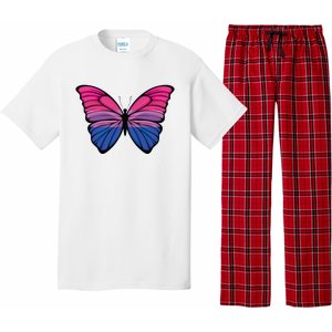 Bisexual Butterfly Hypolimnas Bi Pride Flag Pajama Set