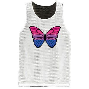 Bisexual Butterfly Hypolimnas Bi Pride Flag Mesh Reversible Basketball Jersey Tank