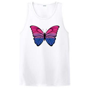 Bisexual Butterfly Hypolimnas Bi Pride Flag PosiCharge Competitor Tank