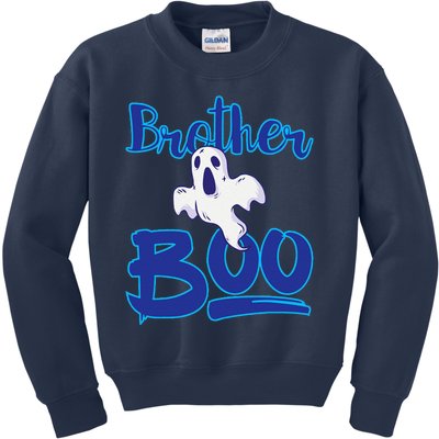 Brother Boo Halloween I Cute Halloween Spooky Outfit For Son Kids Sweatshirt