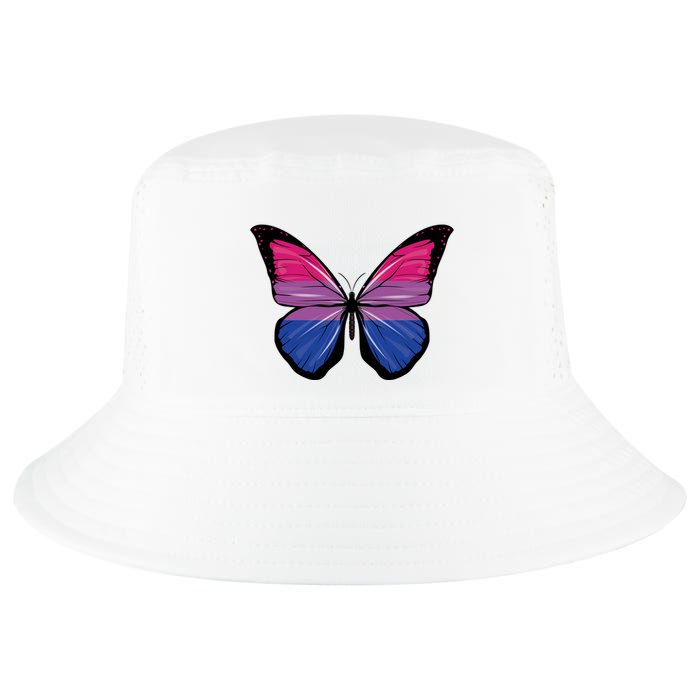 Bisexual Butterfly Hypolimnas Bi Pride Flag Cool Comfort Performance Bucket Hat