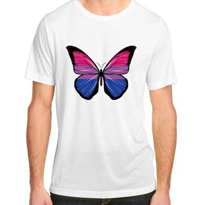 Bisexual Butterfly Hypolimnas Bi Pride Flag Adult ChromaSoft Performance T-Shirt