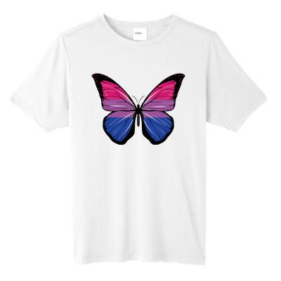 Bisexual Butterfly Hypolimnas Bi Pride Flag Tall Fusion ChromaSoft Performance T-Shirt