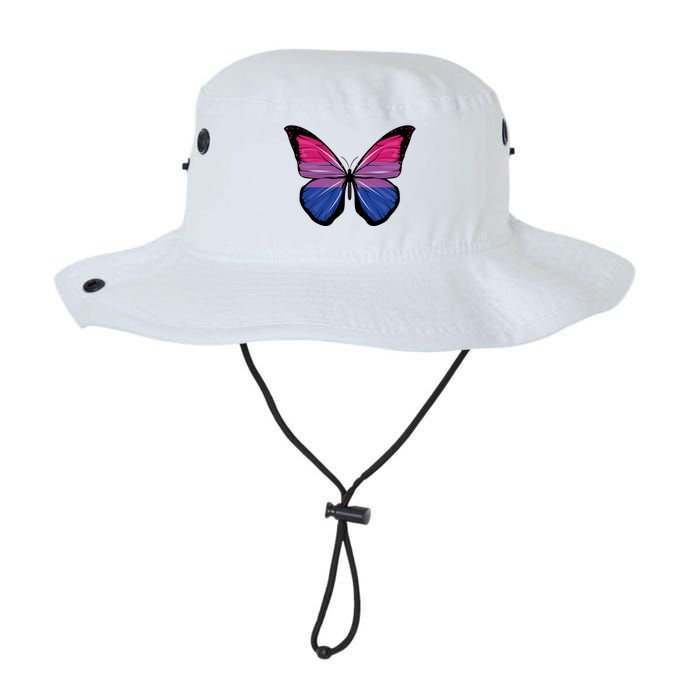Bisexual Butterfly Hypolimnas Bi Pride Flag Bucket Hat
