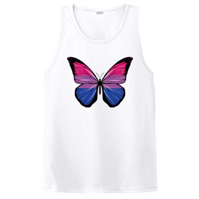 Bisexual Butterfly Hypolimnas Bi Pride Flag PosiCharge Competitor Tank