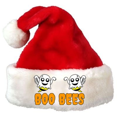 Boo Bees Halloween Ghost Gift Premium Christmas Santa Hat