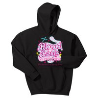 Blood Bank Is Everything Pink Retro Lab Week 2024 Med Tech Kids Hoodie