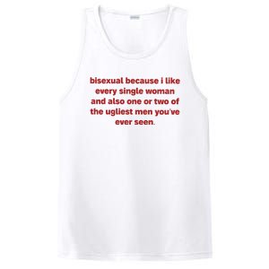 Bisexual Because I Like Every Single Woman Bi Pride PosiCharge Competitor Tank