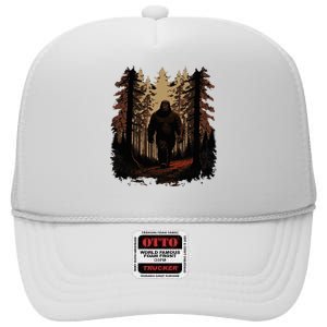 Bigfoot High Crown Mesh Back Trucker Hat