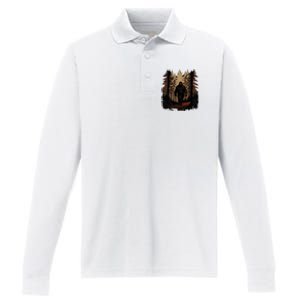 Bigfoot Performance Long Sleeve Polo