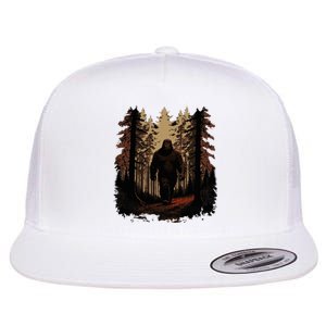 Bigfoot Flat Bill Trucker Hat