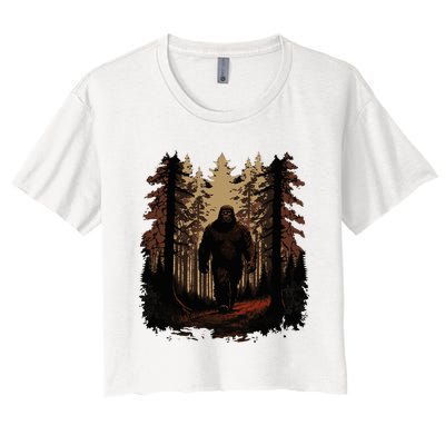 Bigfoot Women's Crop Top Tee