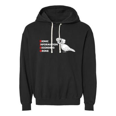BIRD Bionic Information Recording Drone Garment-Dyed Fleece Hoodie