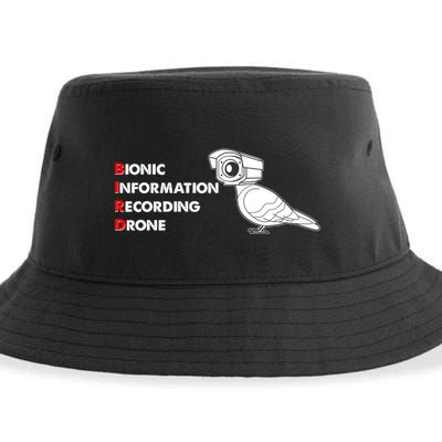 BIRD Bionic Information Recording Drone Sustainable Bucket Hat