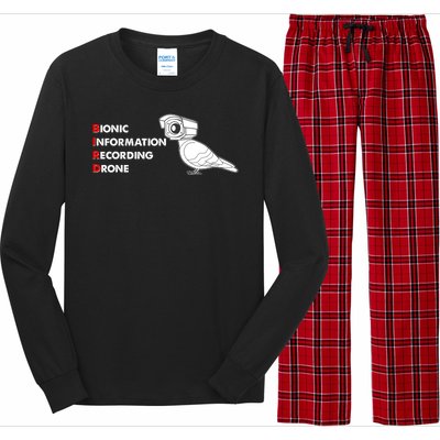 BIRD Bionic Information Recording Drone Long Sleeve Pajama Set