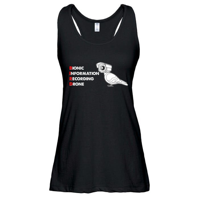 BIRD Bionic Information Recording Drone Ladies Essential Flowy Tank