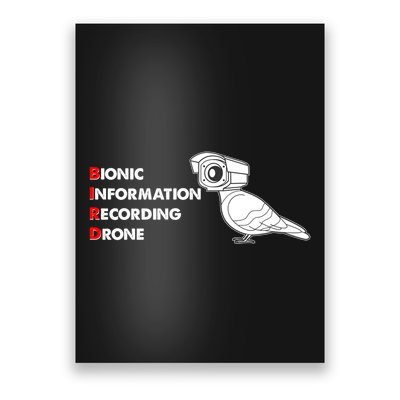 BIRD Bionic Information Recording Drone Poster
