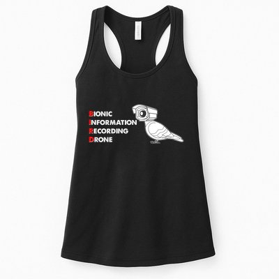 BIRD Bionic Information Recording Drone Womens Tank Top