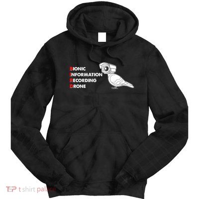 BIRD Bionic Information Recording Drone Tie Dye Hoodie