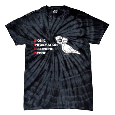 BIRD Bionic Information Recording Drone Tie-Dye T-Shirt