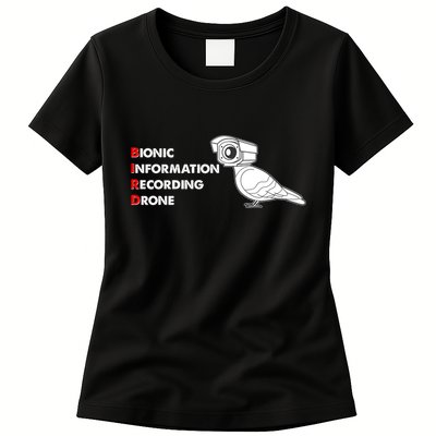 BIRD Bionic Information Recording Drone Womens T-Shirt
