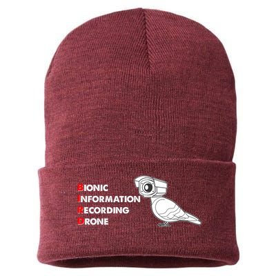 BIRD Bionic Information Recording Drone Sustainable Knit Beanie