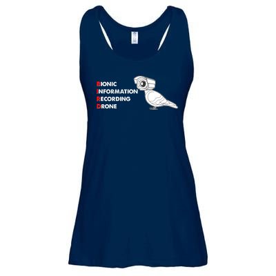 BIRD Bionic Information Recording Drone Ladies Essential Flowy Tank