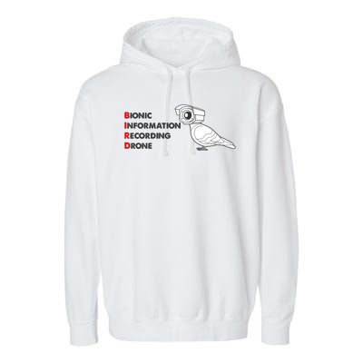 BIRD Bionic Information Recording Drone Garment-Dyed Fleece Hoodie