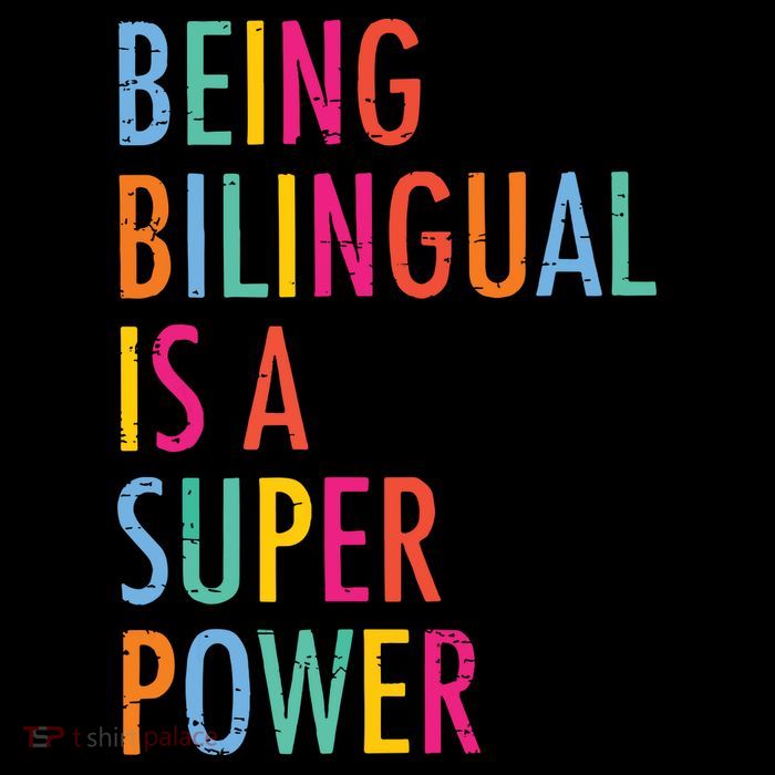 Being Bilingual Is A Super Power Teacher Drawstring Bag