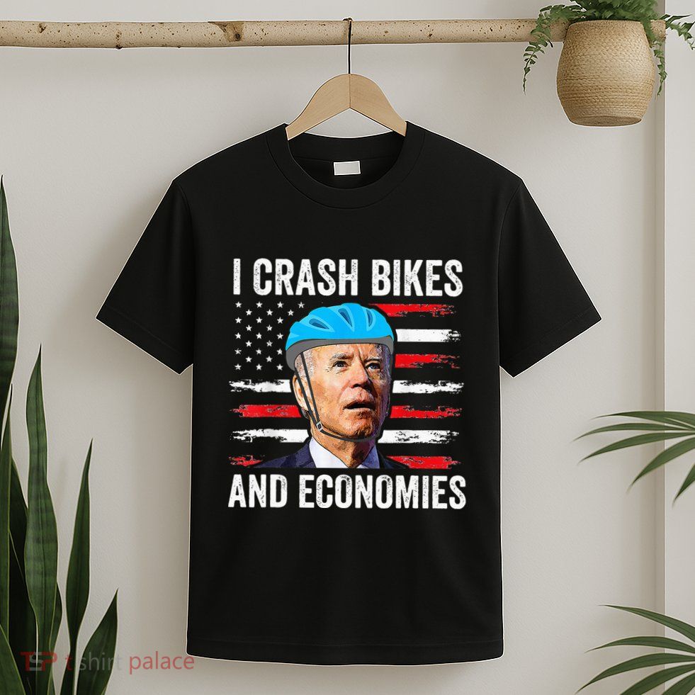 Biden Bicycle I Crash Bikes And Economies T-Shirt