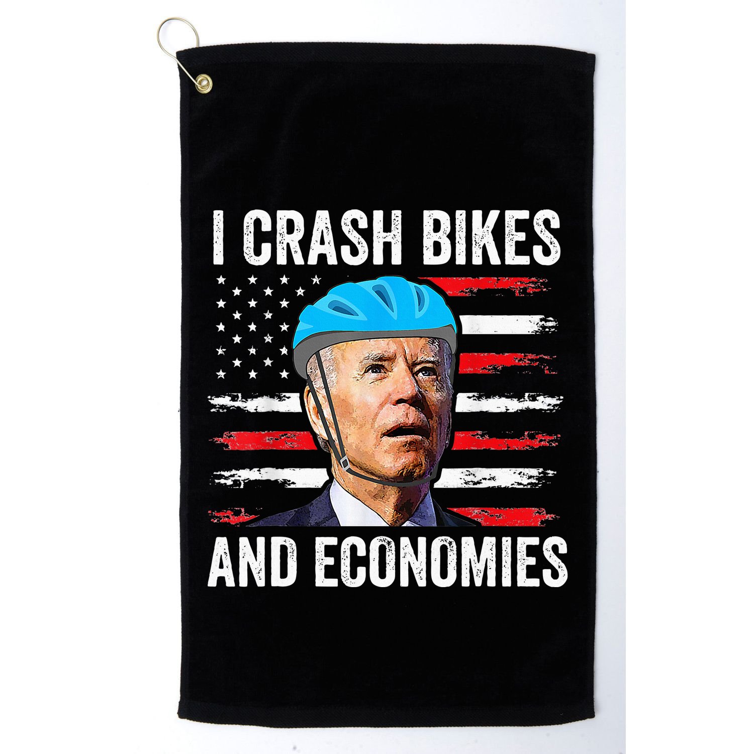 Biden Bicycle I Crash Bikes And Economies Golf Towel