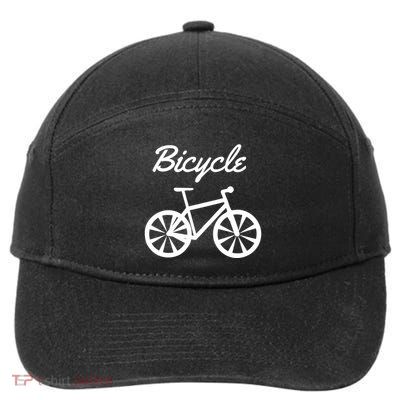 Bicycle 7-Panel Snapback Hat