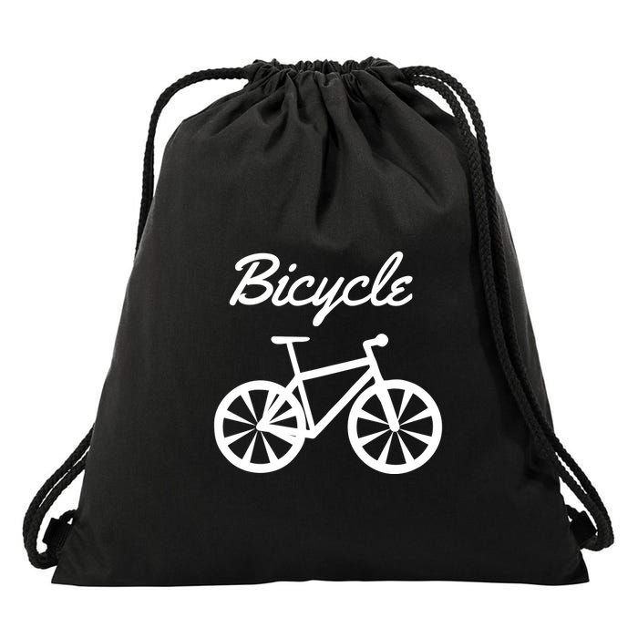 Bicycle Drawstring Bag
