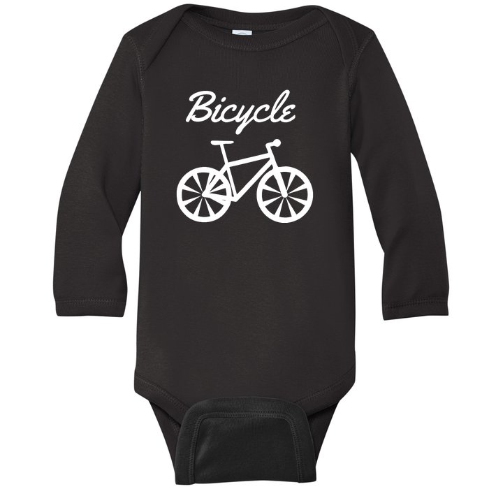 Bicycle Baby Long Sleeve Bodysuit