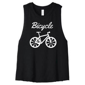 Bicycle Women's Racerback Cropped Tank