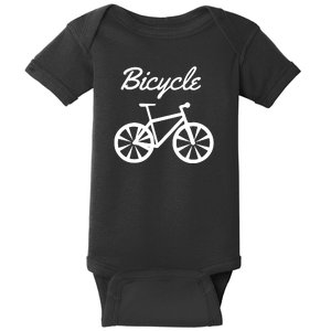 Bicycle Baby Bodysuit