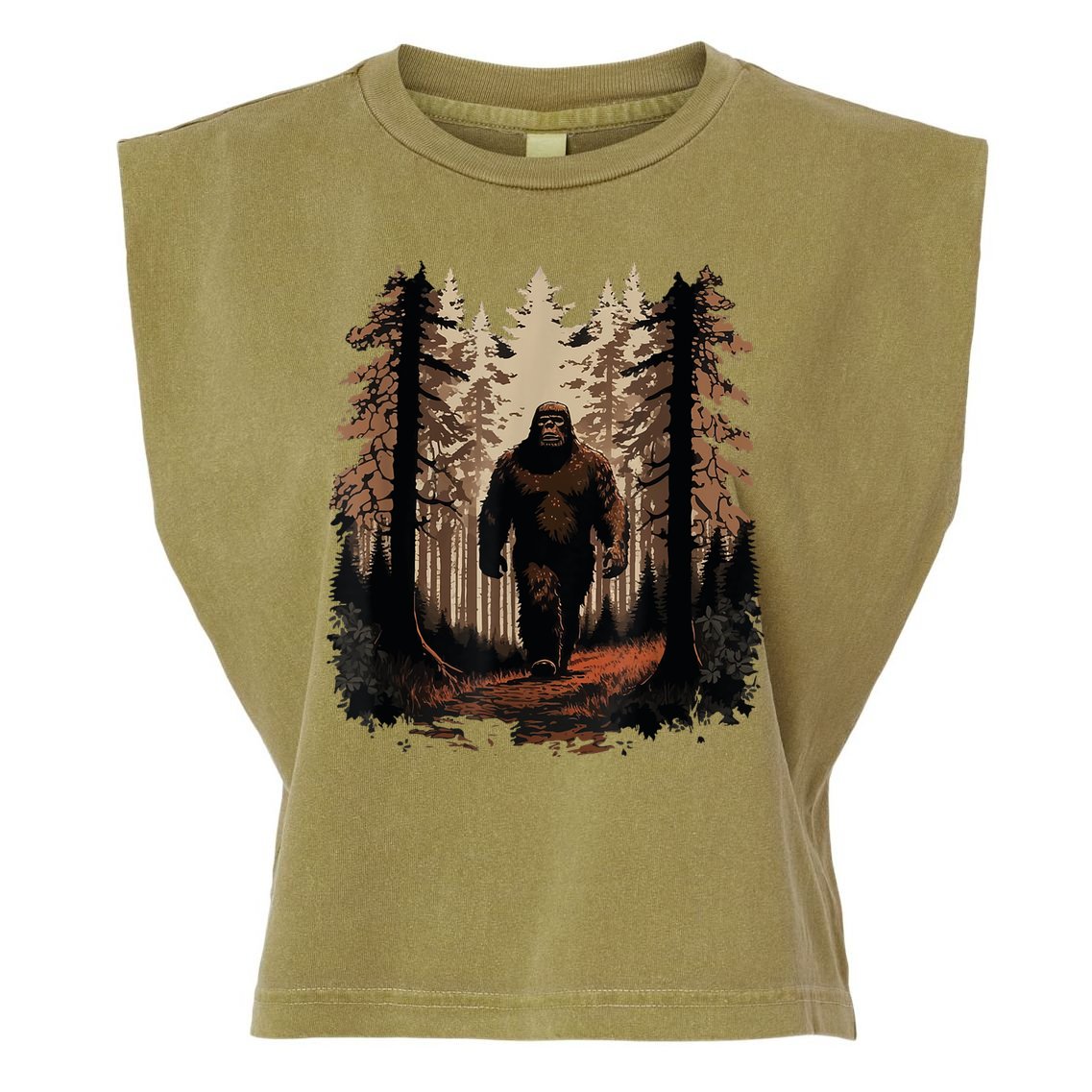 Bigfoot Garment-Dyed Women's Muscle Tee